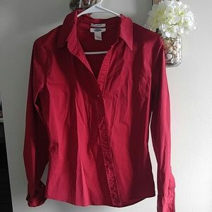 Old Navy Stretch Button Up Top